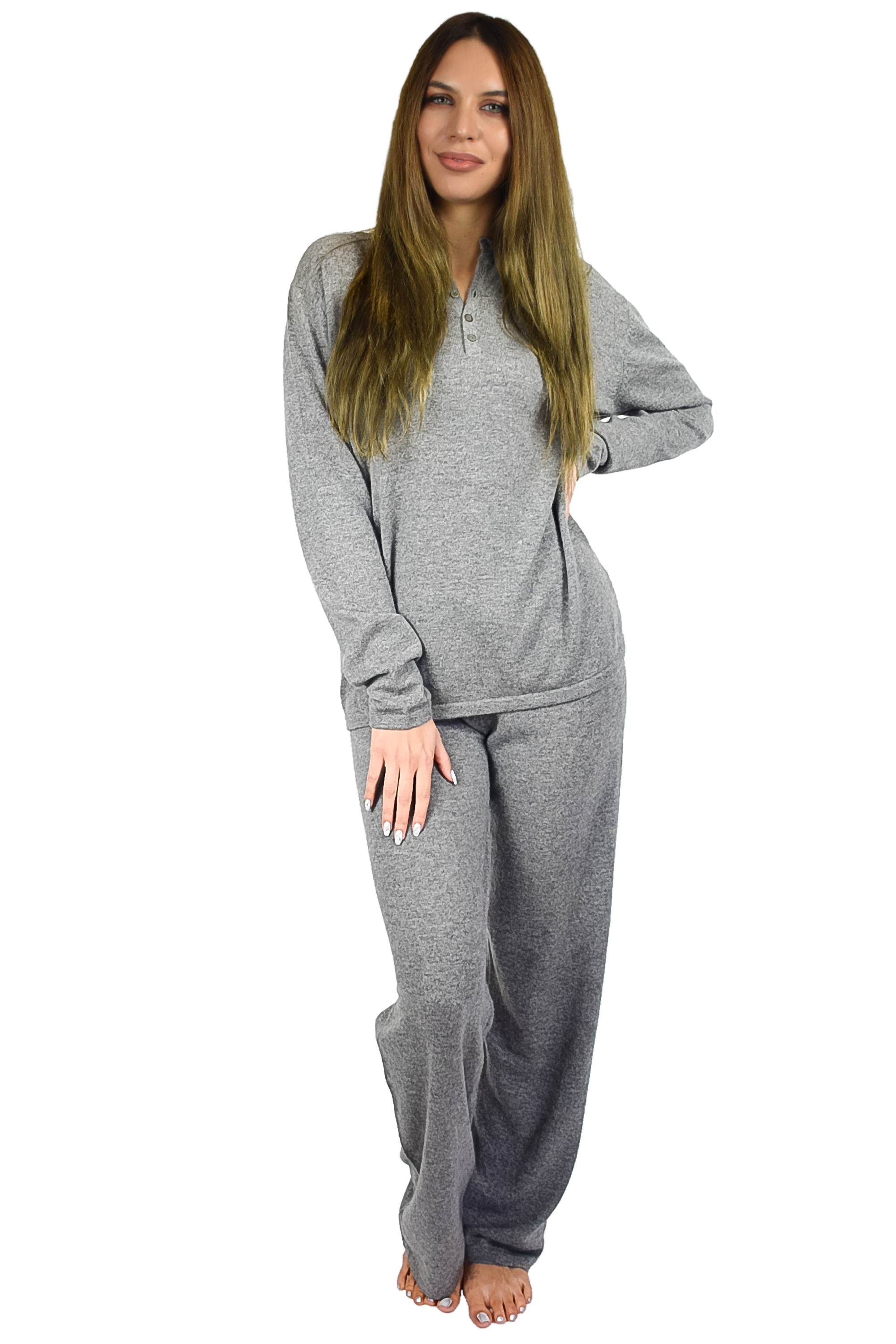Unisex Trouser & Sweater Set in Pure Cashmere